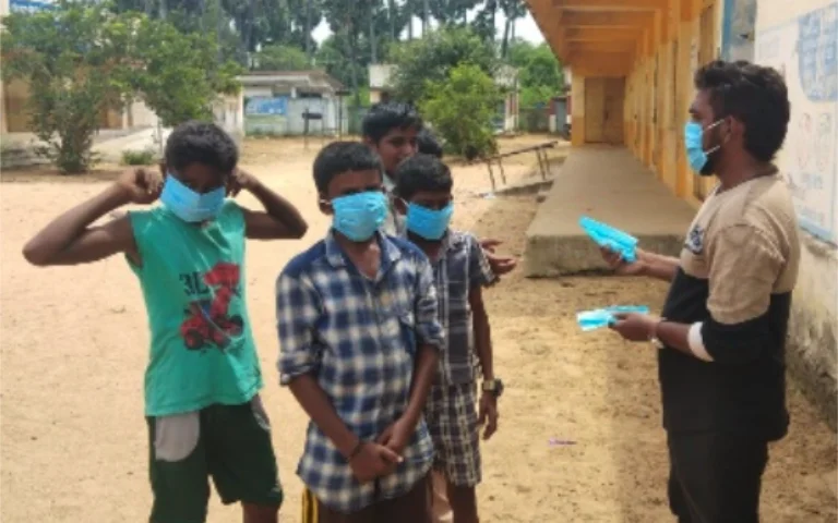 Kit Distributing for Given to the Widows